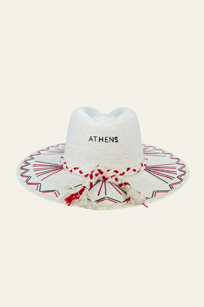 Athens Game Day Inspired Hat: Medium