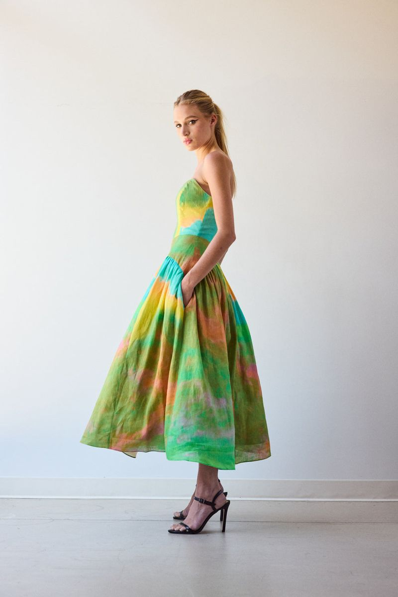 Strapless Frock