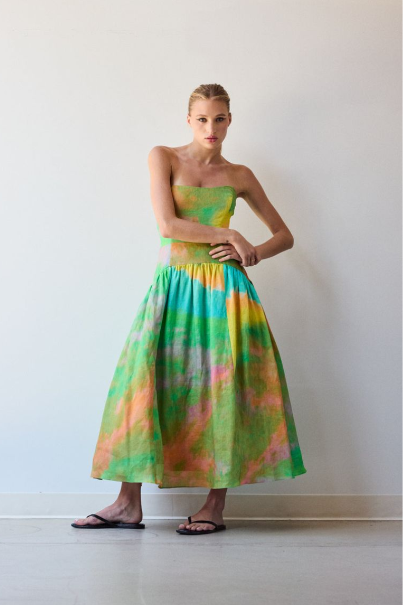 Strapless Frock
