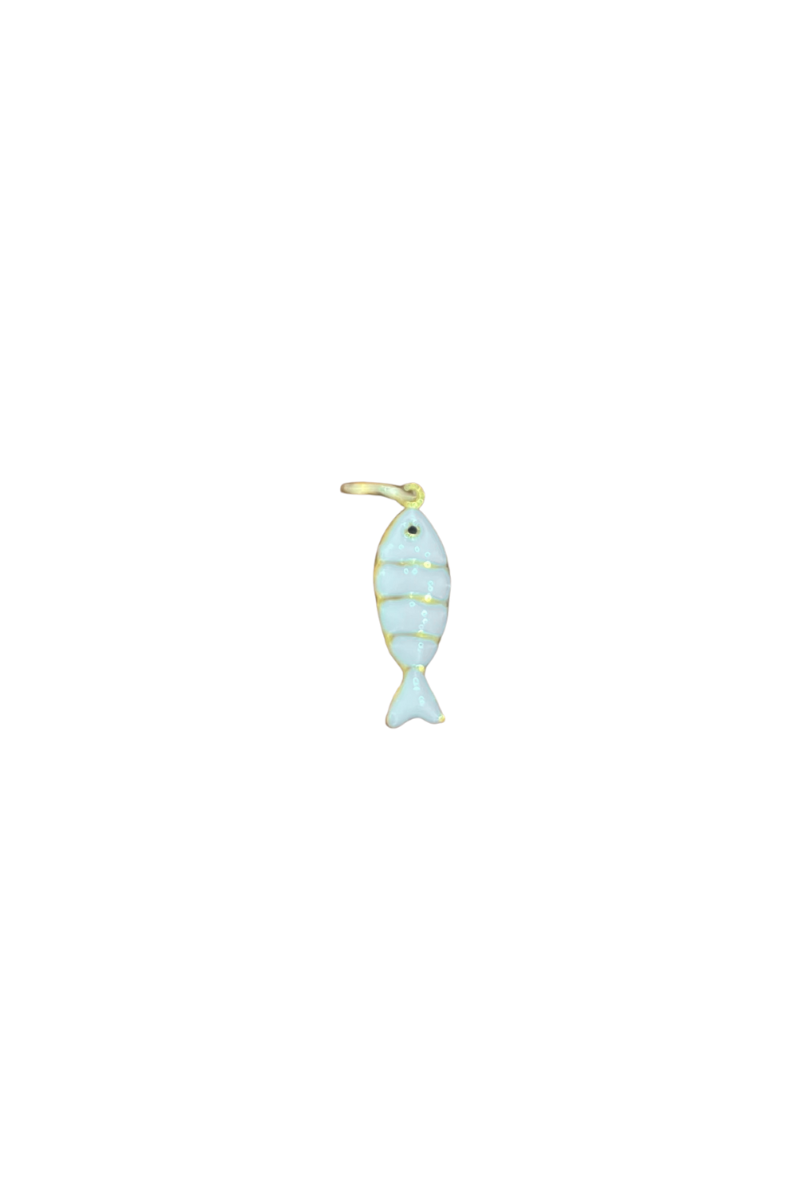 Enamel Fish Charm
