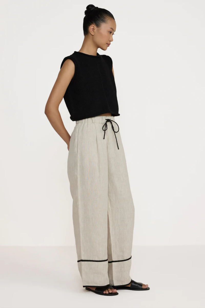 Cropped Knit Tank