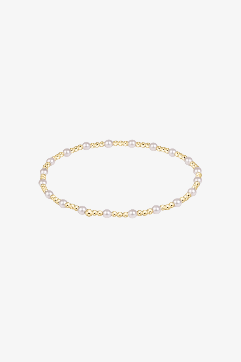 Sincerity Pearl 3mm Bracelet