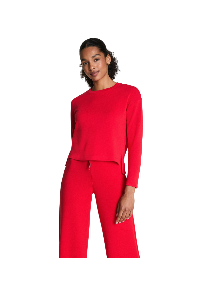 Airessentials Long Sleeve Side Slit Top
