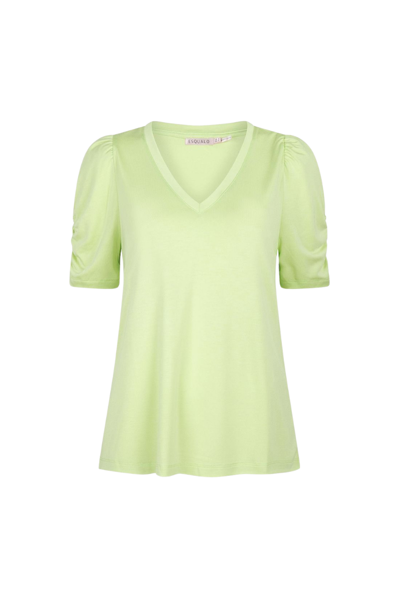 Puff Sleeve Modal Tee