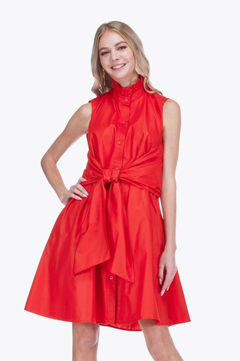 Back Wrap Dress