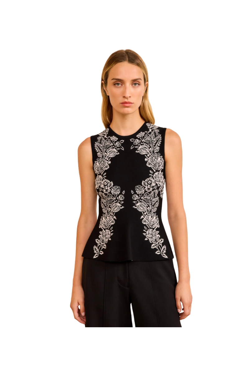 Vanna Jacquard Tank