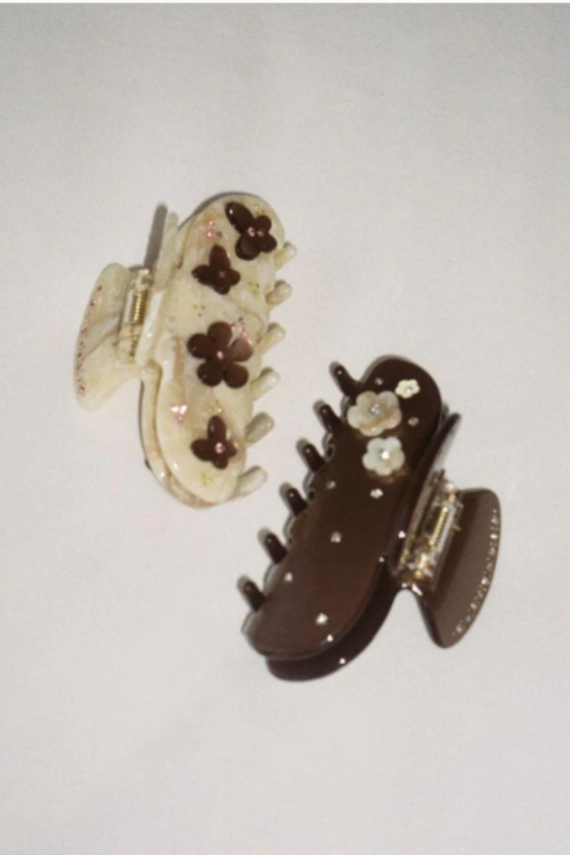 Sweetheart Clip in Cocoa Chantilly Angel Food
