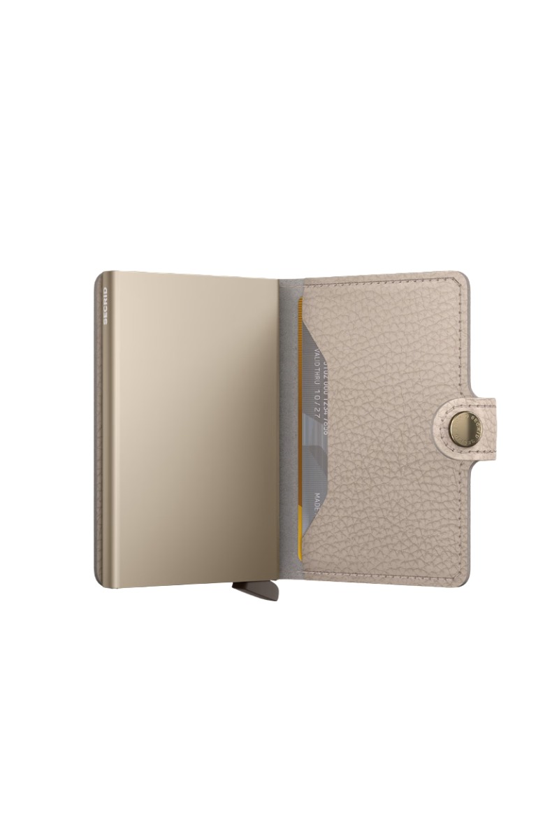 Miniwallet - Pebble Latte