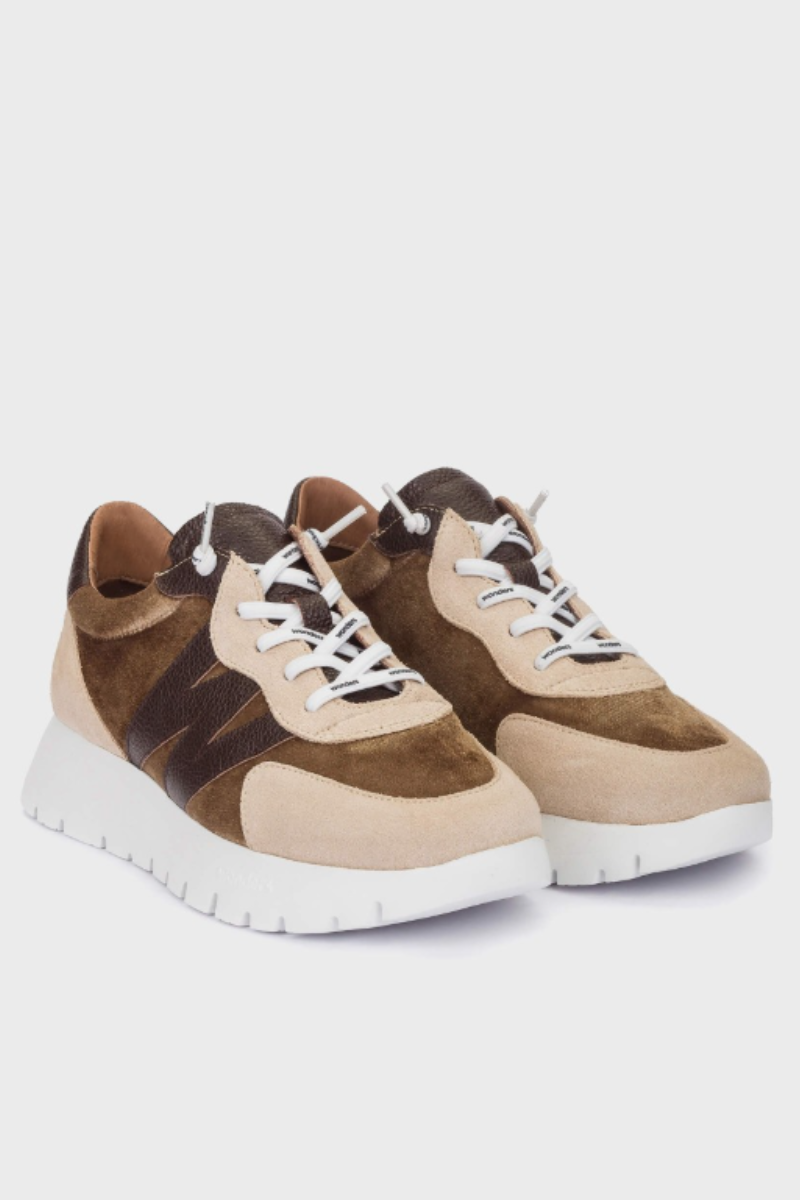 Odisei 111 Brown Sneakers