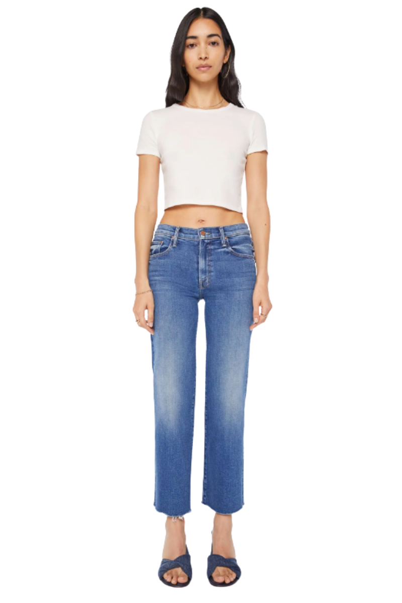Rambler Zip Ankle Fray Jean