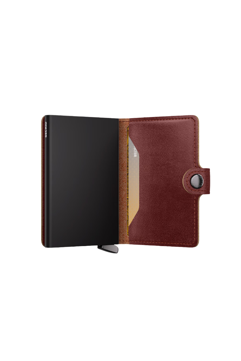 Premium Miniwallet - Basco Brown