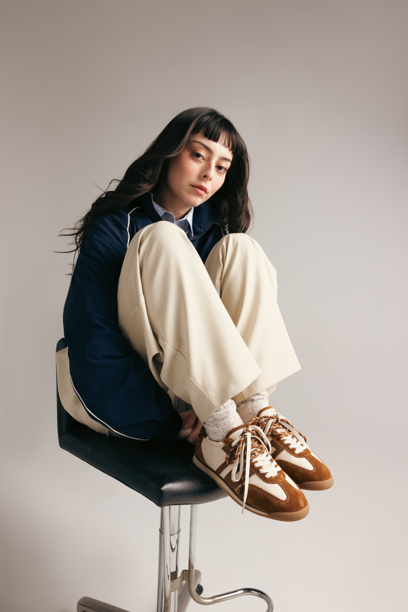 Back 70 Streetwear Rocket in Butter Cuoio Sneaker
