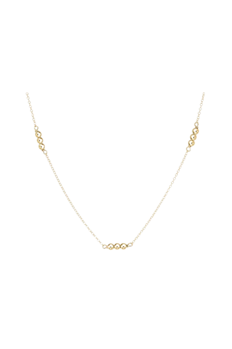 15" Choker Joy Simplicity Chain Gold - 3mm Gold