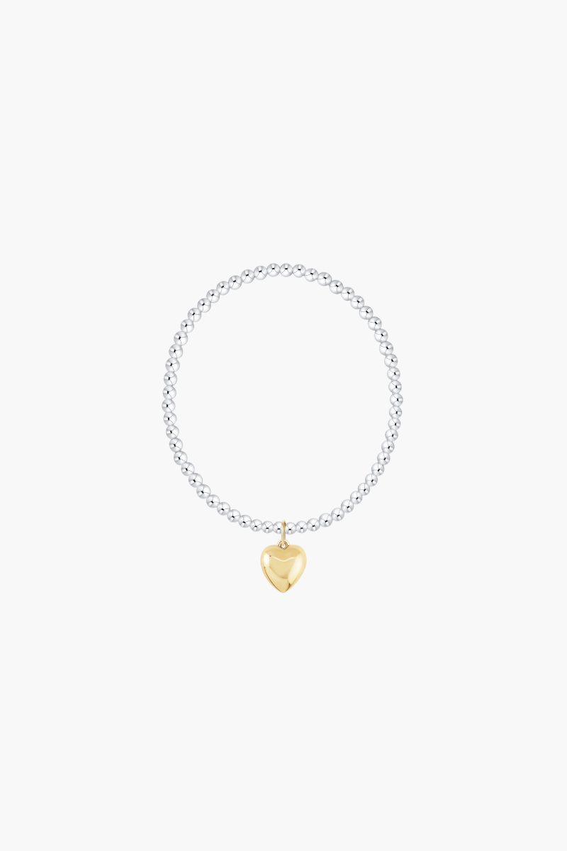 Classic Mixed Metal 3mm Bracelet - Love Plush Gold