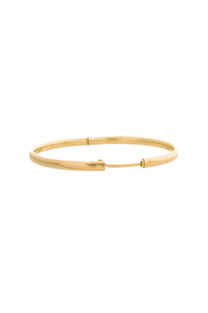 Cherish Gold Bangle Bracelet Small