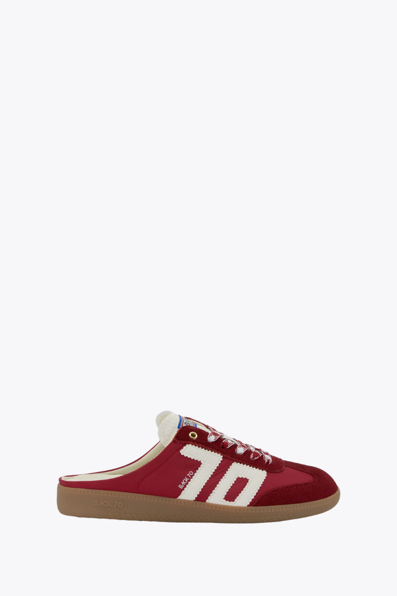 Back 70 Streetwear Easter in Red Milk Backless Sneakers