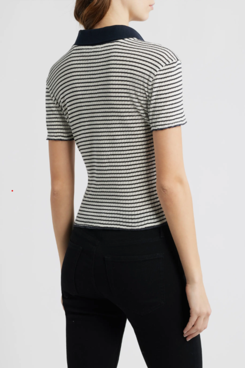 The Pointelle Polo