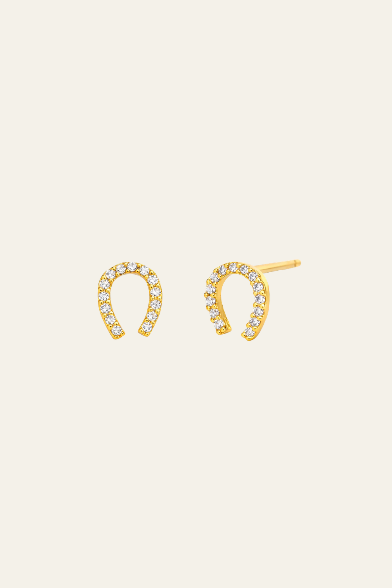Mini Horseshoe Earrings
