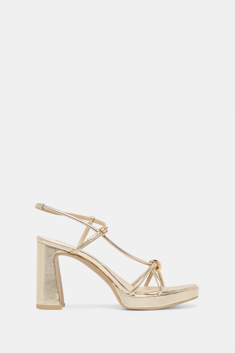 Odete Gold Heel