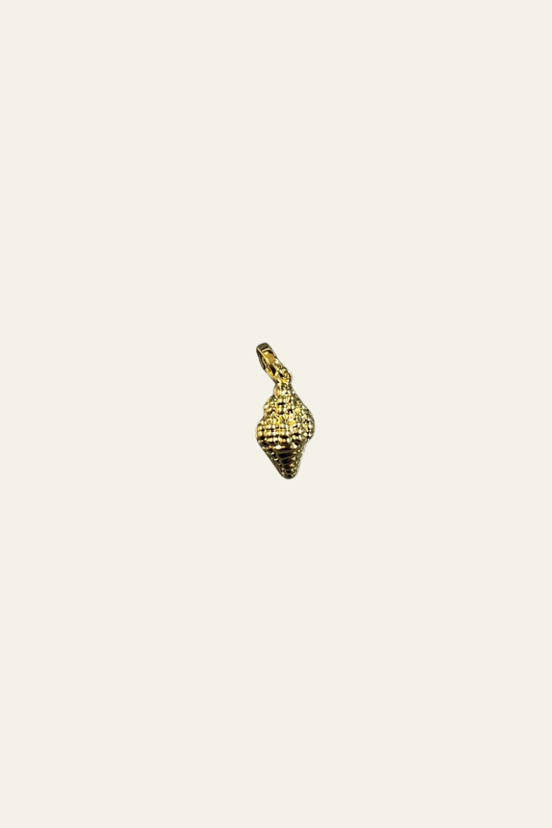 Conch Shell Gold Charm
