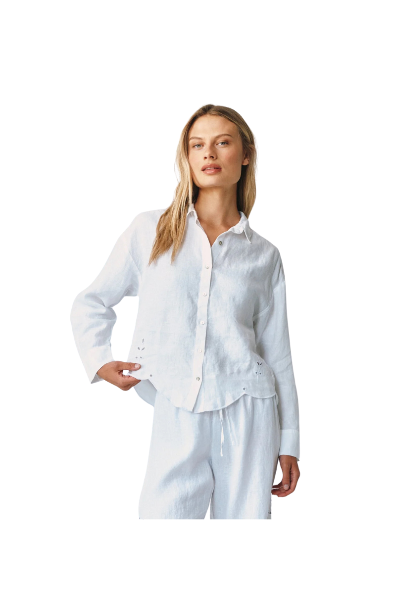Eyelet Embroidered Shirt