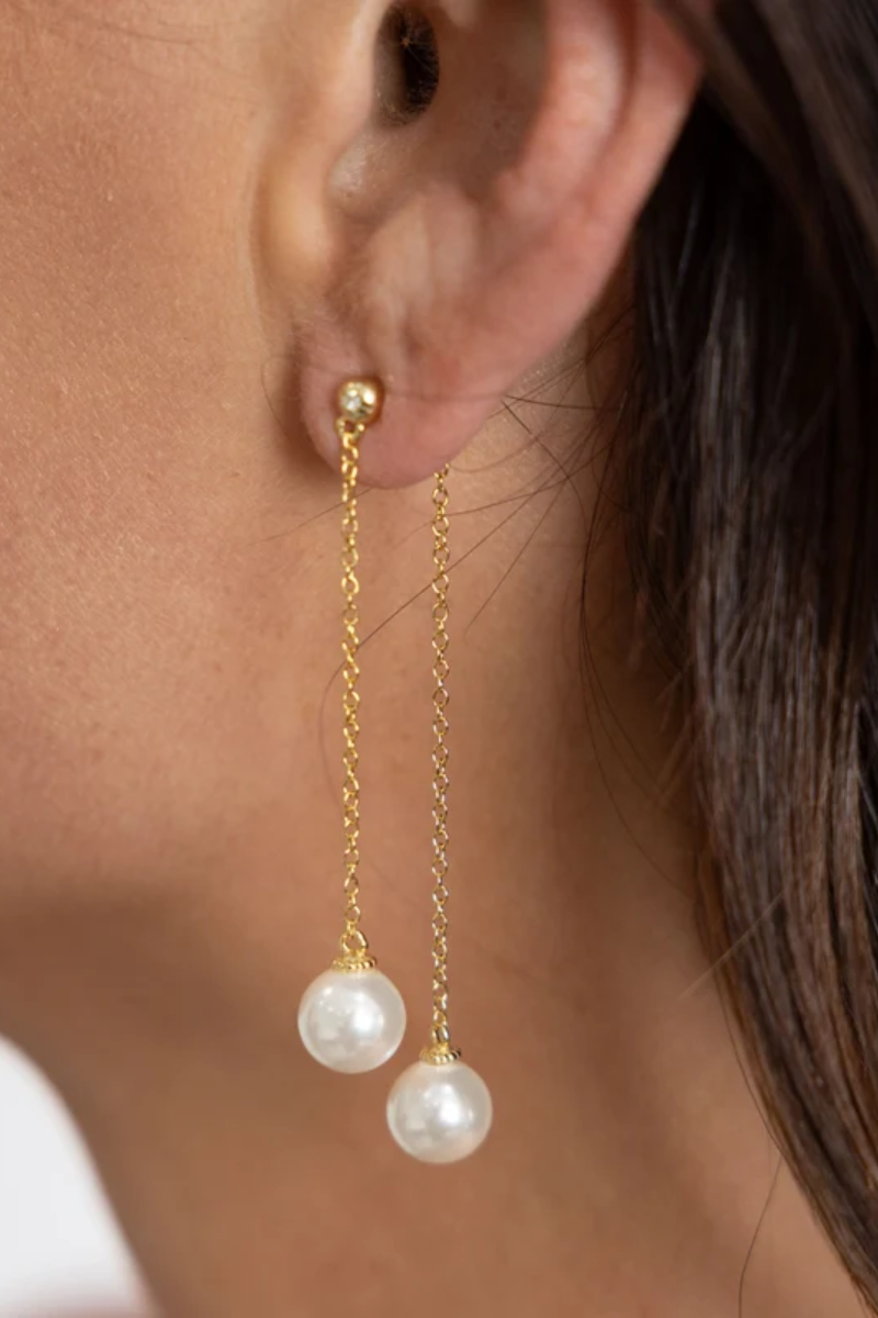 Xana Double Dangle Earrings