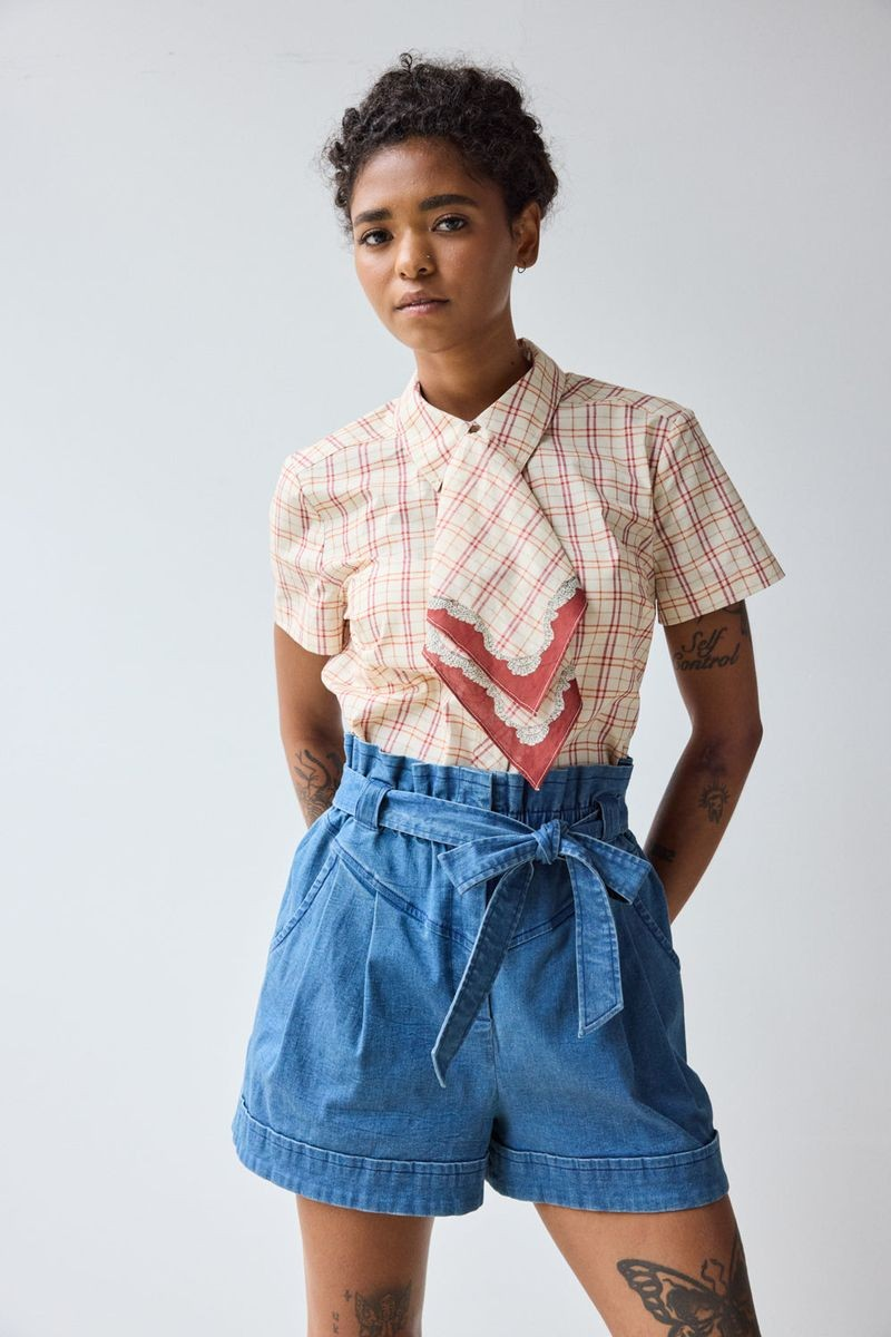 Belted Shorts