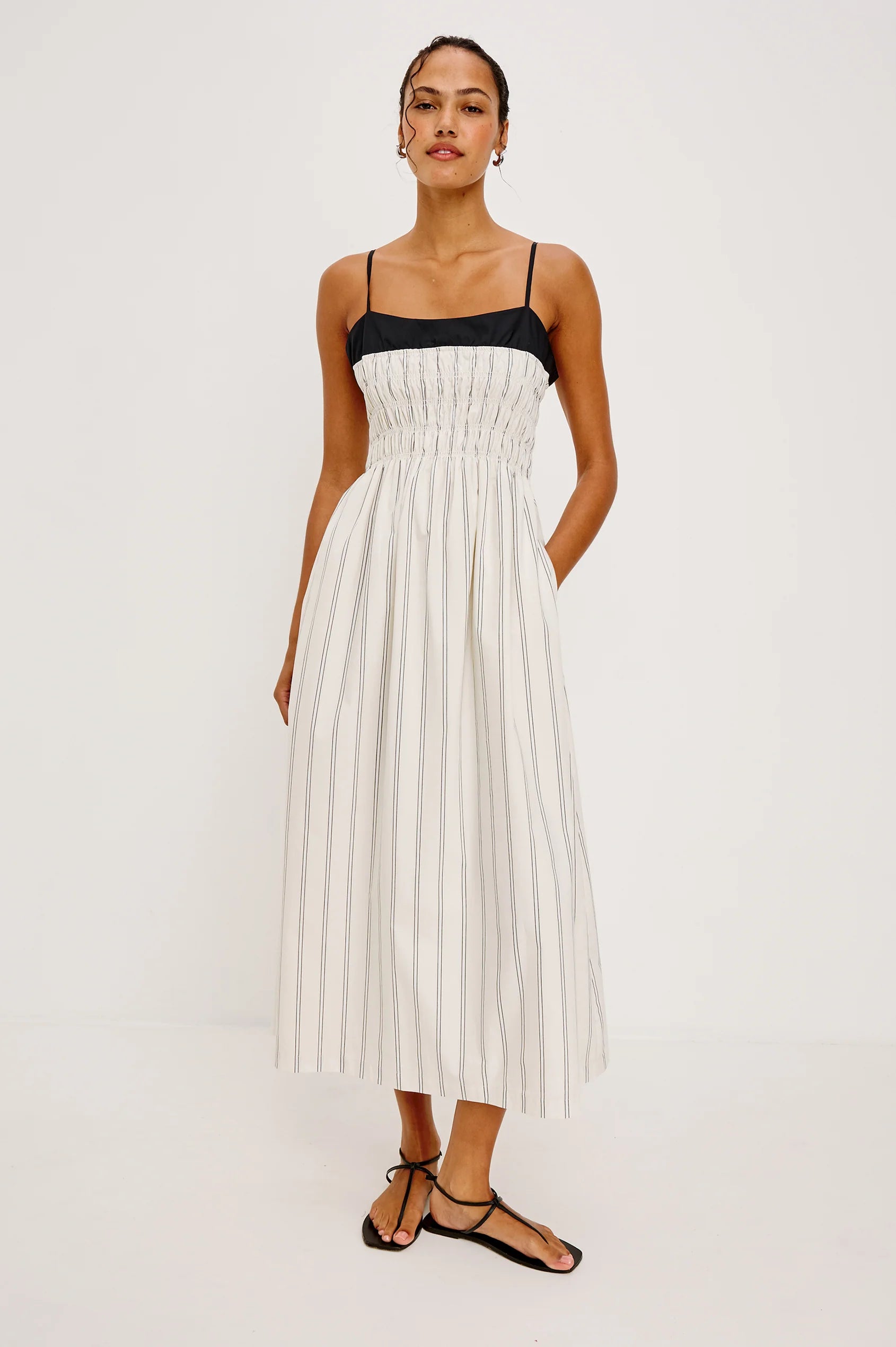 Primrose Dress Palma Stripe
