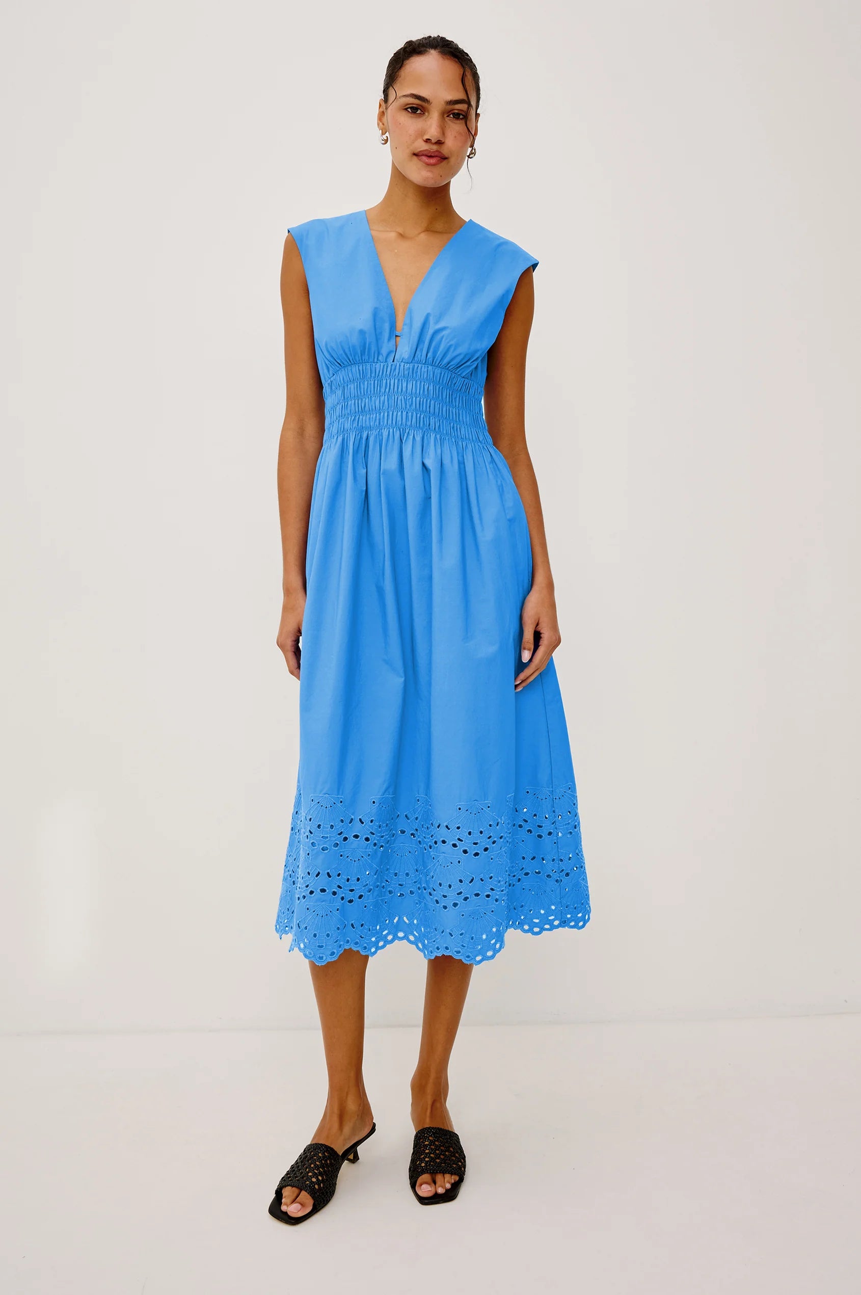 Roxanne Dress Harbor Blue