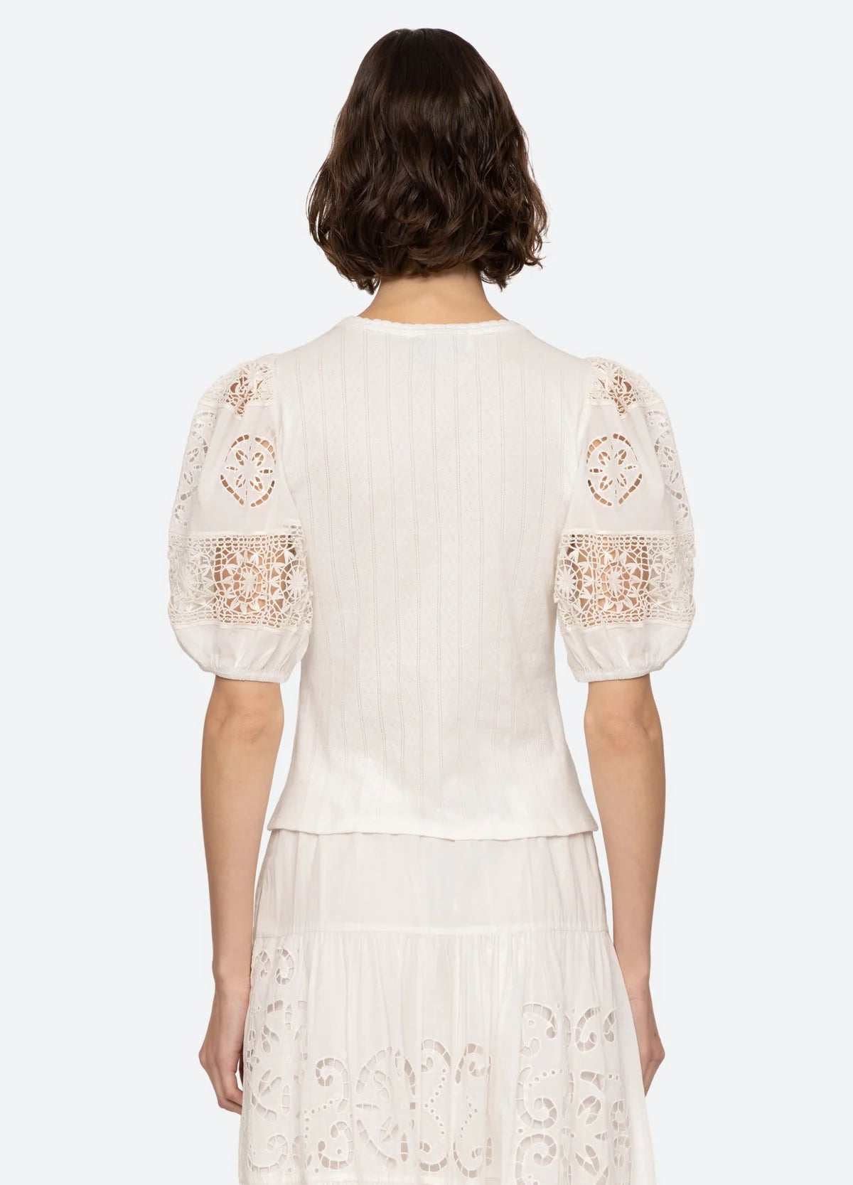 Dahlia Eyelet Top