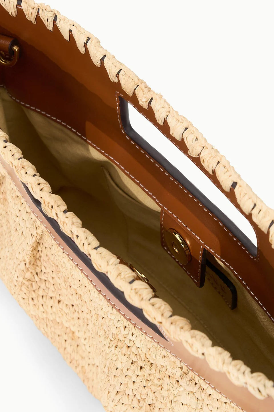 Lena Clutch Natural/Tan