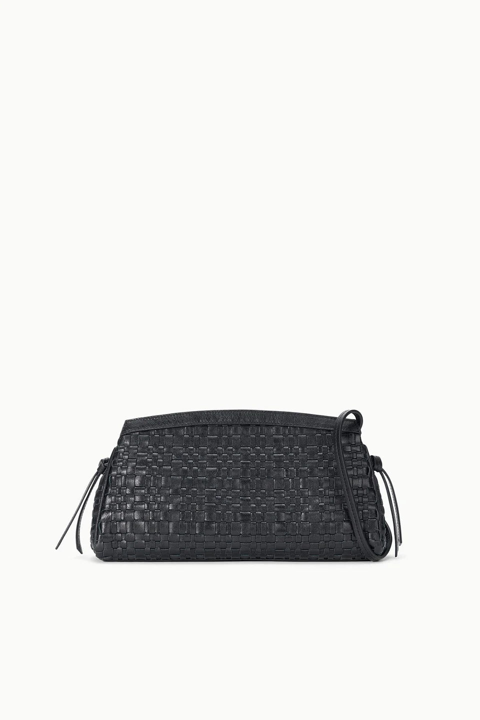 Maude Convertible Woven Clutch