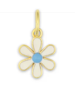 HART enamel flower charm
