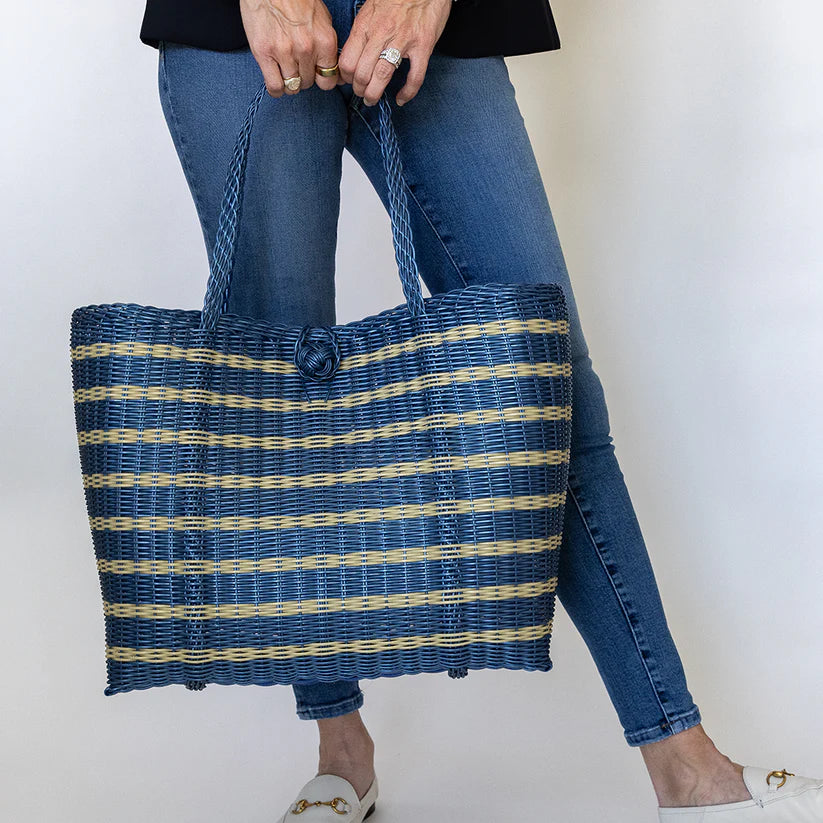 Medium Sailor Stripe Tote