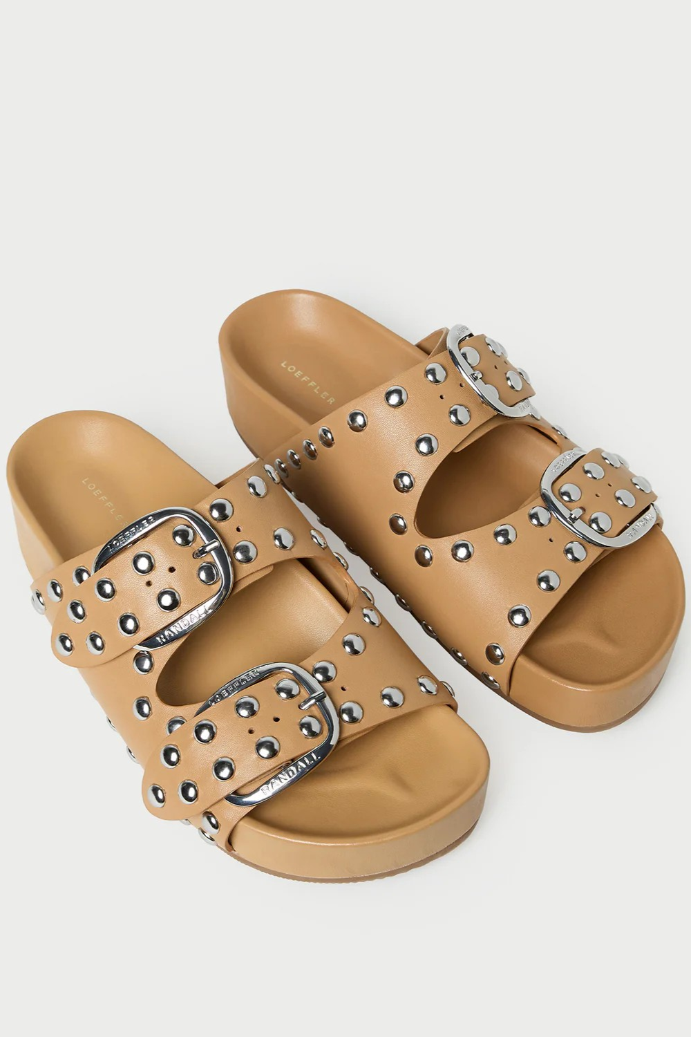 Joni Khaki Studded Sandal