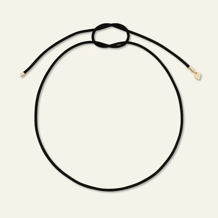 Black Suede Necklace Cord