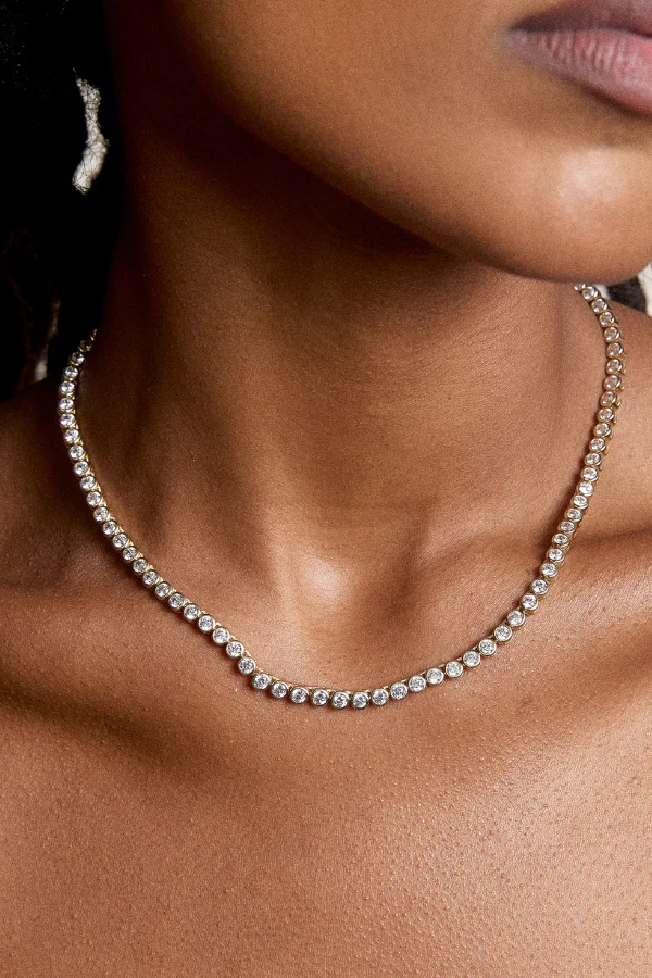 HART - Bezel Tennis Necklace