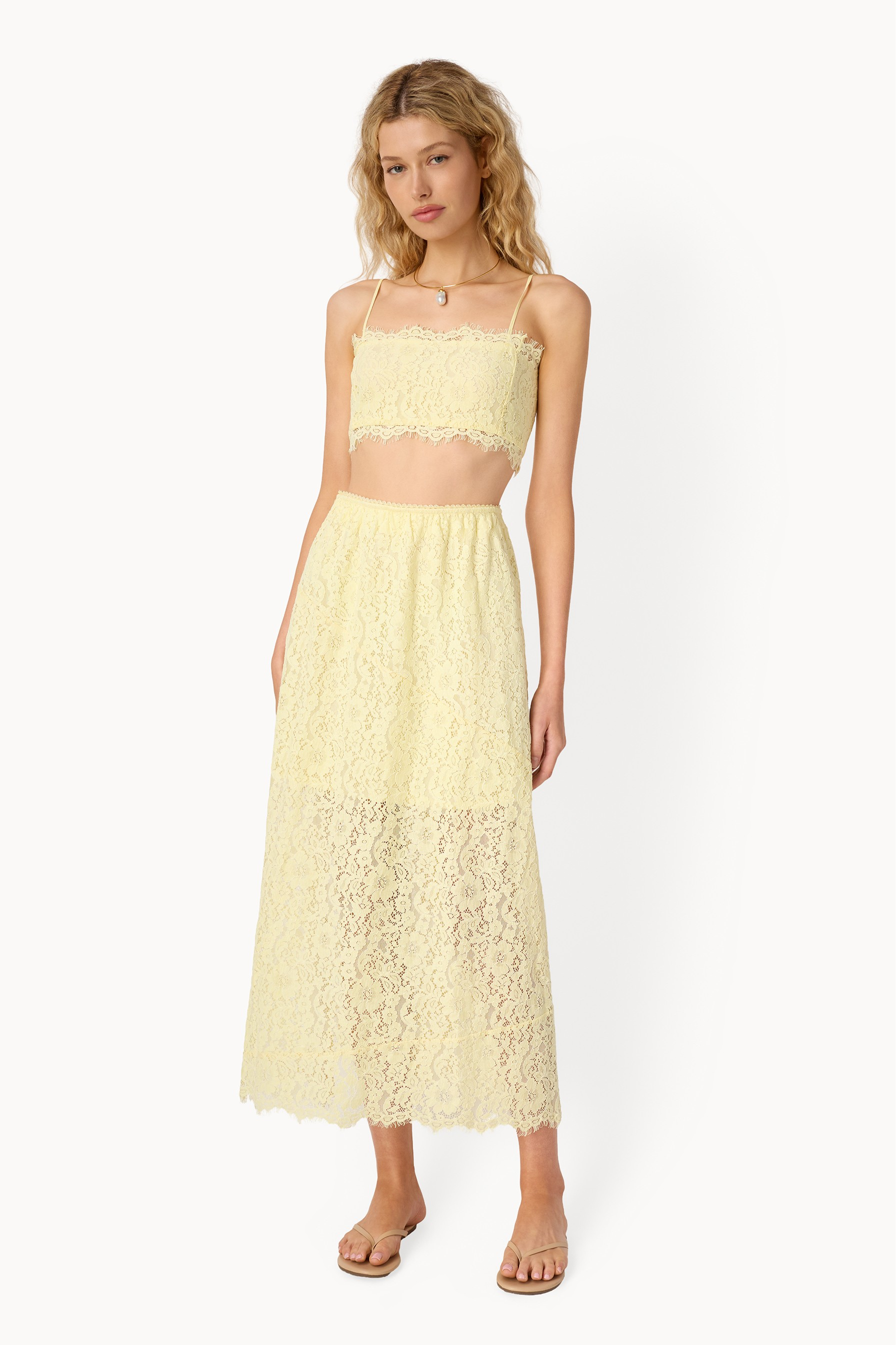 Sofie Lace Cropped Camisole