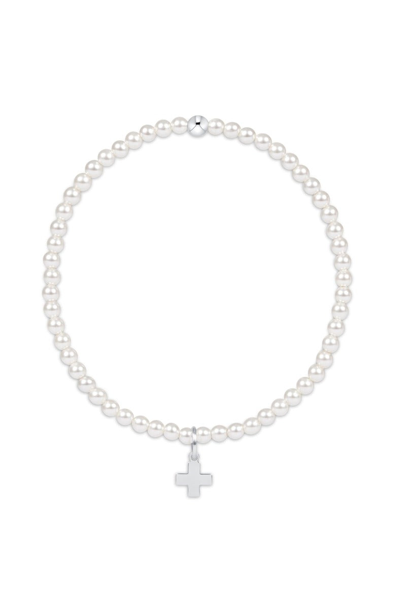 Classic Pearl 3mm Bead Bracelet