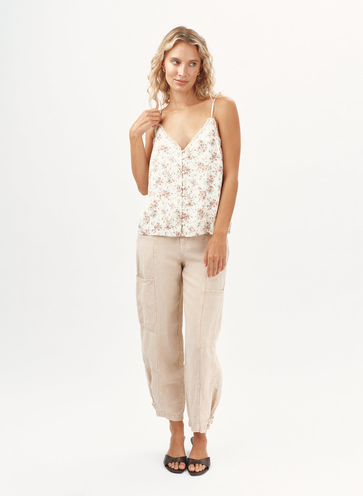 B20581-N65-304 - BUTTON FRONT CAMISOLE