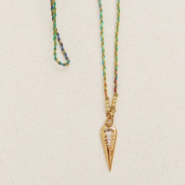 Hart - Rainbow Twist Cord Necklace